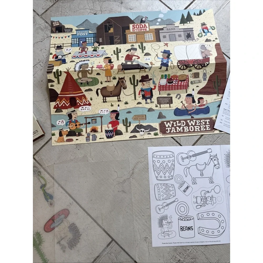 Shrinky Dinks Wild West Fun Pack Shrink Dinks- Joobli Ages 6 and up. Craft-Art